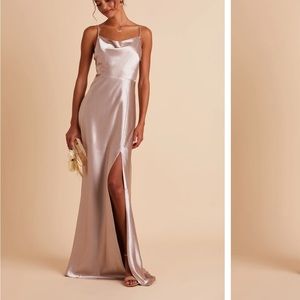 Birdy Grey Lisa Long Dress in Taupe